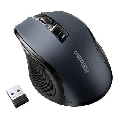 Ugreen MU006 Wireless Optische Maus USB 2.4GHz/Bluetooth 5.0 4000 DPI - Schwarz