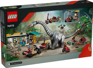 Lego Jurassic World 76973 Raptor & Titanosaurus: Große Fährtensuche
