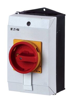 1St. Eaton 207298, P1-25/I2/SVB/N Hauptschalter, 3-polig + N, 25 A, NOT-AUS-Funktion,