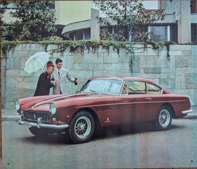 Blechschild Ferrarie Pininfarina, Auto, Deko, Bild, Oldtimer