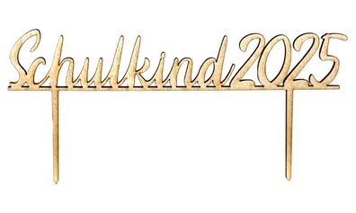 CakeTopper - Schulkind 2025