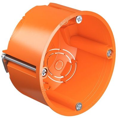 25St. Kaiser 9063-02 Hohlwand Gerätedose O-range 48mm tief * flach 48 Hohlwandschalte