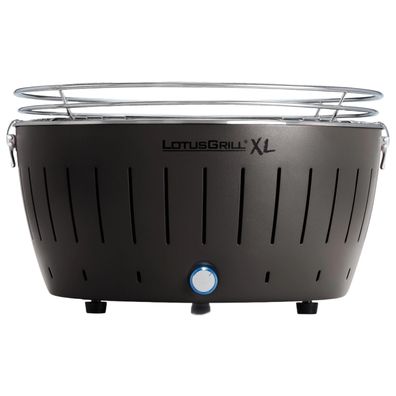 LotusGrill Holzkohlegrill Anthrazitgrau XL