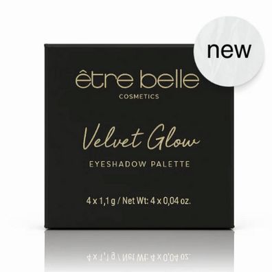 Etre Belle Velvet Glow Lidschatten-Palette – Hochpigmentierter 4er-Farbmix Nr.01