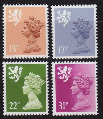 England GREAT Britain [Schottland] MiNr 0043-46 C ( * */mnh ) Machin