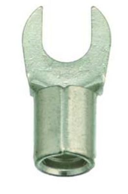10St. Protec. class PQKGU 10/M5 Quetschkabelschuh Gabelform unisoliert