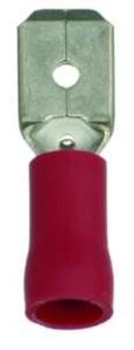 100St. Protec. class PFSI 1525/4805 1,5-2,5/4,8x0,5 Flachstecker blau isoliert