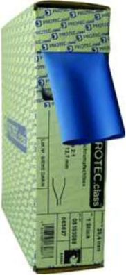 15m Protec. class PSB-BL24 Schrumpfschlauchbox 2,4mm blau 15m