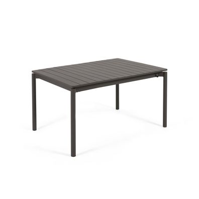 Outdoortisch Zaltana 140/200 x 90 x 75 cm Aluminium Esszimmer Esstisch