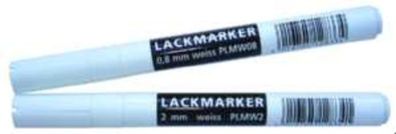1St. Protec. class PLMW2 Lackmarker 2,0mm weiß