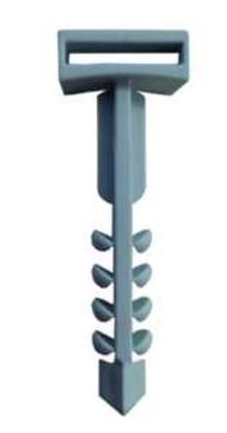 100St. Protec. class PDSNK40 Dübelstecknagel Kabelbinder 40 mm