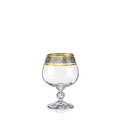 Cognacgläser Exclusive Claudia Gold Platin 250 ml 6er Set