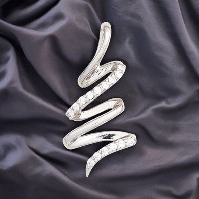 Anhänger 925 Sterling Silber rhodiniert mit Zirkonia