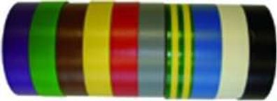 100m 1Pack mit 10 Stück Protec. class PIB 1015 PVC Isolierband
