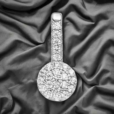 Anhänger 925 Sterling Silber mit Zirkonia Silberanhänger
