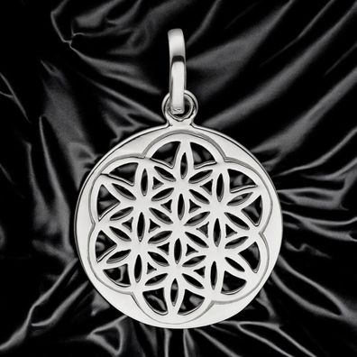 Anhänger rund 925 Sterling Silber Silberanhänger