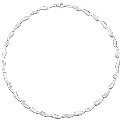 Collier Halskette 925 Sterling Silber 45 cm Kette Silberkette