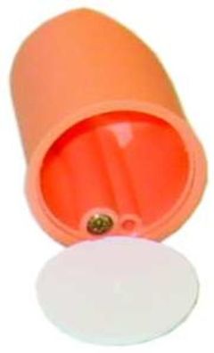 25St. Protec. class PHWA 3545 Hohlwand Wandleuchten Anschlussdose orange