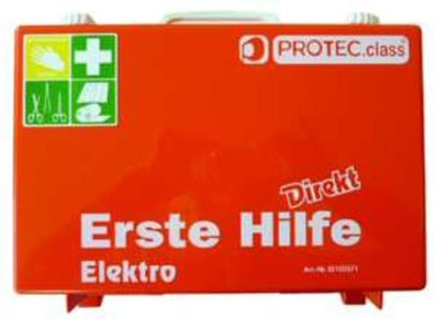1St. Protec. class PEHKE Erste Hilfe Koffer Elektro DIN 13157