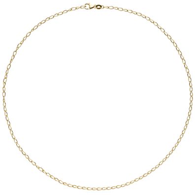 Ankerkette weit 375 Gold Gelbgold 2,3 mm 45 cm Kette