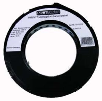 10m Protec. class PMLV17 Montagelochband verzinkt 1
