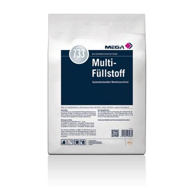 MEGA 733 Multi-Füllstoff 20 kg grau