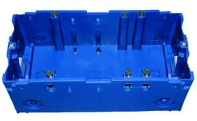 1St. Protec. class PBRED 265 blau Geräteeinbaudose 2-fach