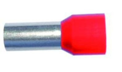 100St. Protec. class PAEH 1000/18 Aderendhülsen isoliert 10 mm / 18 rot