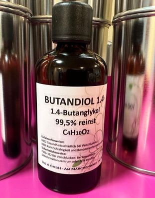 Butandiol 1.4 - 100 ml Glasflasche