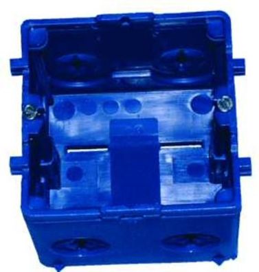 1St. Protec. class PBRED 65 Geräteeinbaudose Schraubbefest. blau