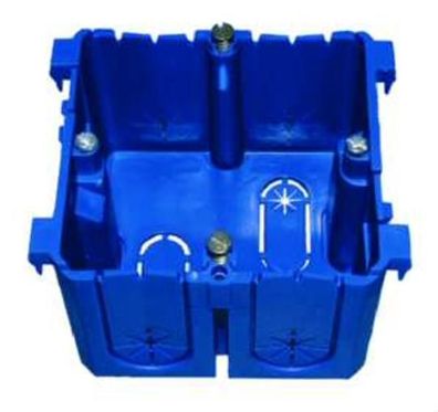 1St. Protec. class PBRED 80 Geräteeinbaudose Deckelverrastung blau