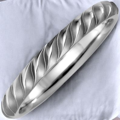 Partner Ring aus Titan teil matt Partnerring TItanring