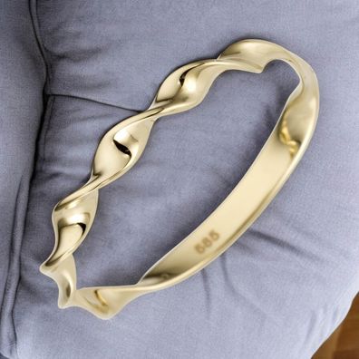 Damen Ring gedreht 585 Gold Gelbgold Goldring