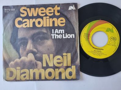 Neil Diamond - Sweet Caroline 7'' Vinyl Germany