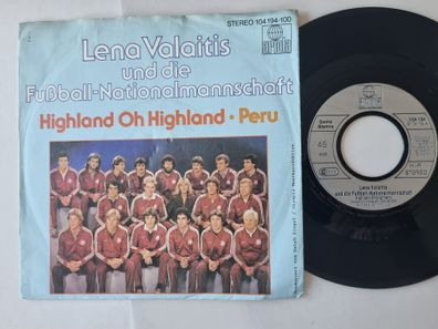Lena Valaitis & die Fussball-Nationalmannschaft - Highland Oh Highland 7'' Vinyl