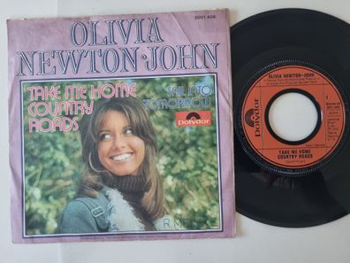 Olivia Newton-John - Take Me Home Country Roads 7'' Vinyl/ John Denver CV