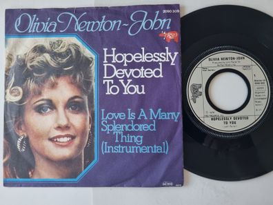 Olivia Newton-John - Hopelessly Devoted To You 7'' Vinyl Germany OST GREASE