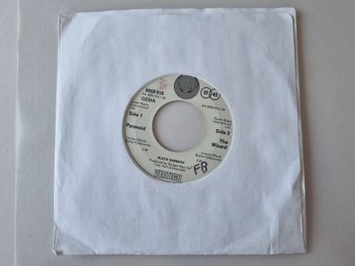 Black Sabbath - Paranoid 7'' Vinyl Germany READ FOR Condition!!