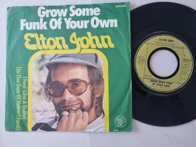 Elton John - Grow Some Funk Of Your Own 7'' Vinyl Germany