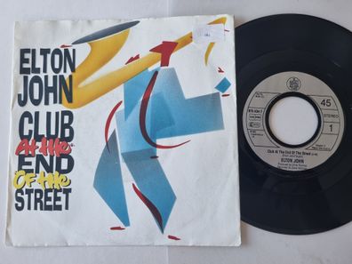 Elton John - Club At The End Of The Street 7'' Vinyl Germany