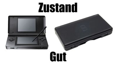 Nintendo DS Lite schwarz NDSL - Zustand: Gut