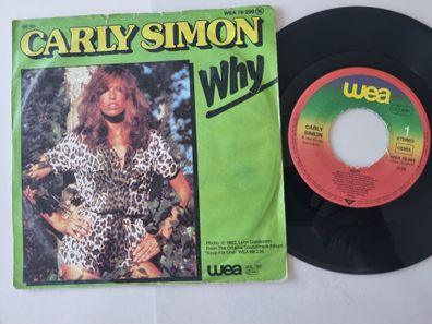 Carly Simon/ Chic - Why 7'' Vinyl Germany
