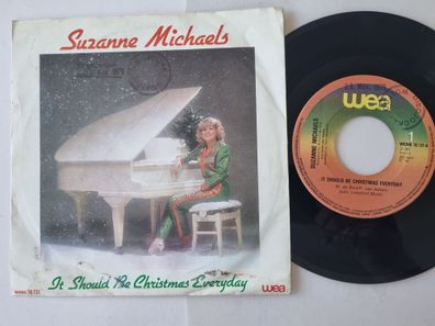 Suzanne Michaels - It Should Be Christmas Everyday 7'' Vinyl WORN COVER