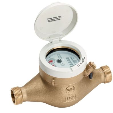 Hauswasserzähler 2026 Wasseruhr kalt, warm, 3/4 Zoll, 1 Zoll x 190mm, 260mm