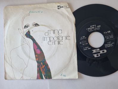 Mina - Importante e' finire 7'' Vinyl Italy
