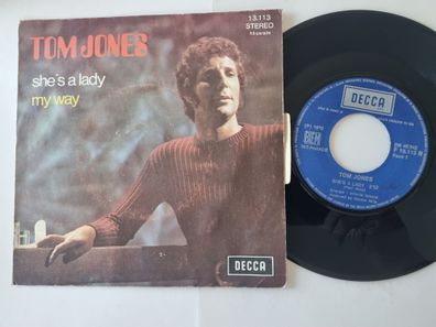 Tom Jones - She's a lady/ My way 7'' Vinyl France