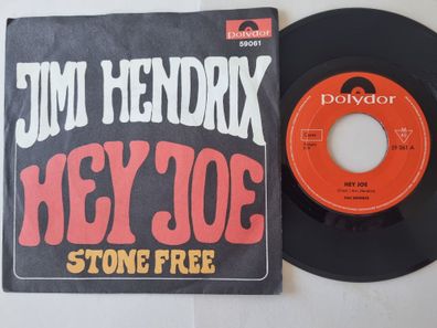 Jimi Hendrix - Hey Joe/ Stone free 7'' Vinyl Germany