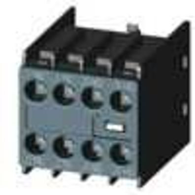 1St. Siemens 3RH2911-1HA22 Hilfsschalter 2S+2Ö Strombahnen:1Ö, 1S f