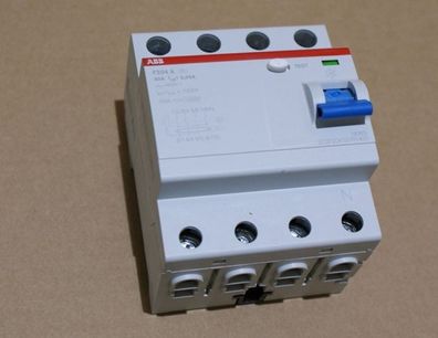 1St. ABB F204A 400,03L 2CSF204123R1400 FI Schutzschalter 4P, yp A,40A,30mA, l