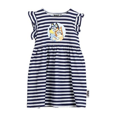 Bluey Kleid Mädchenkleid & Freizeitkleid aus atmungsaktivem Single Jersey